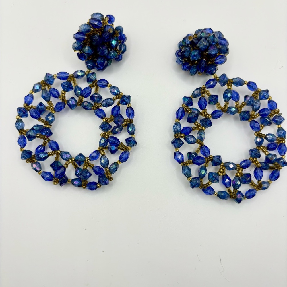 Vintage Bead Earrings - Picture 3 of 6